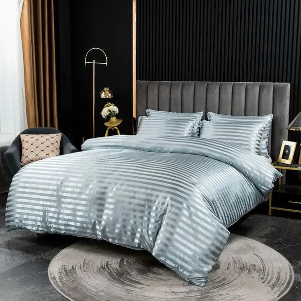 Charming Thick Fabric Duvet Cover Set 4 piece-Linas