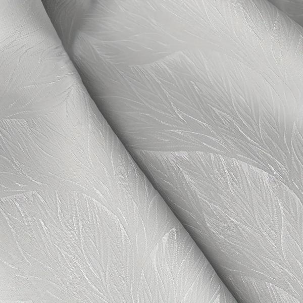 Romantic Golden Feather Textured Living Room Curtains-Linas