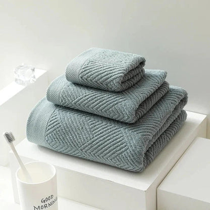 Bath Towel set-green-Linas