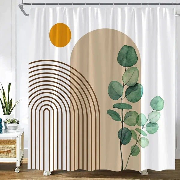 Shower Curtain-8022BL-Linas