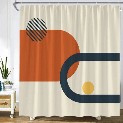 Shower Curtain-8097BL-Linas