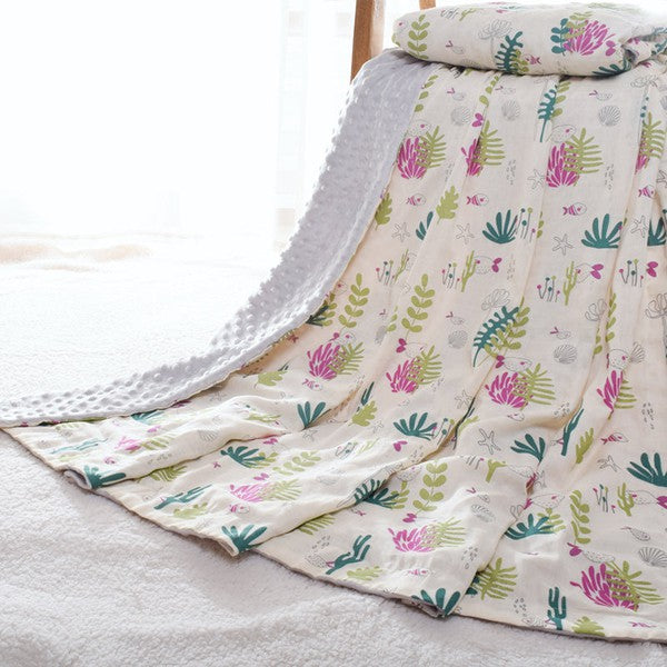 Baby blanket-Aquarium world-Linas