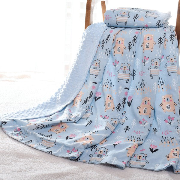 Baby blanket-Cute bear-Linas