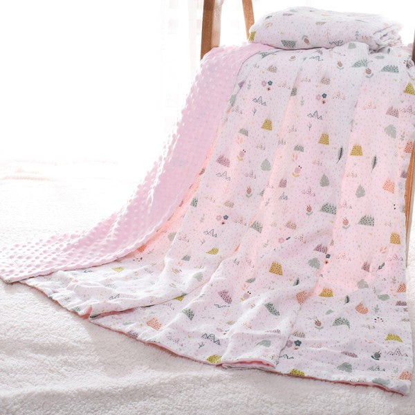 Baby blanket-Spring garden-Linas