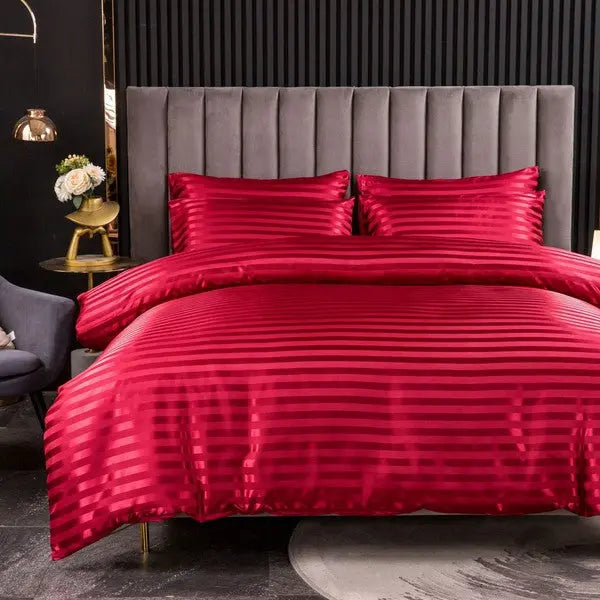 Charming Thick Fabric Duvet Cover Set 4 piece-Linas