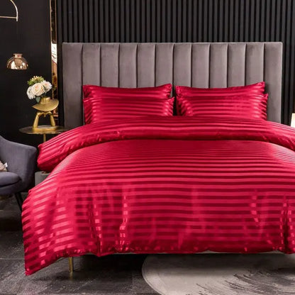 Charming Thick Fabric Duvet Cover Set 4 piece-Linas