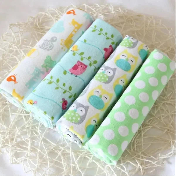 Baby blanket-Owl Giraffe-Linas