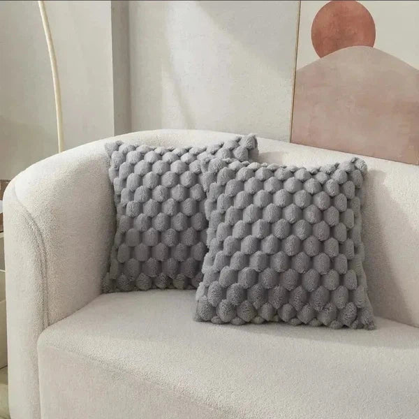 Pillowcases-1PCS Grey-Linas