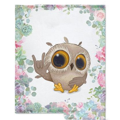 Baby blanket-Little Bird02-Linas