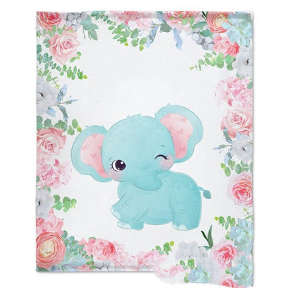 Baby blanket-Little Elephant03-Linas