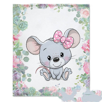 Baby blanket-Little Mouse-Linas