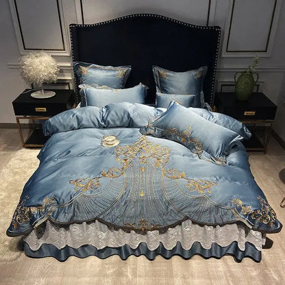 Bed Linen-Blue-Linas