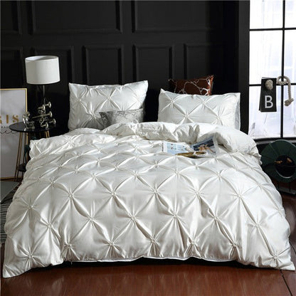 Bedding set luxury-White-Linas