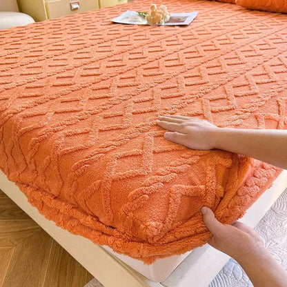 Fitted Sheet-orange-Linas