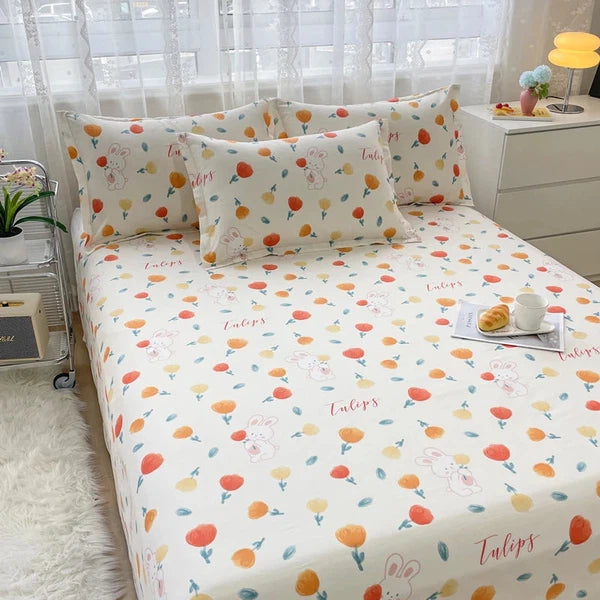 Flat Sheet-Tulips-Linas