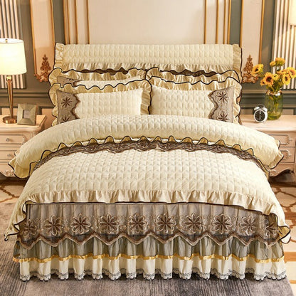 Bedding set luxury-Beige-Linas