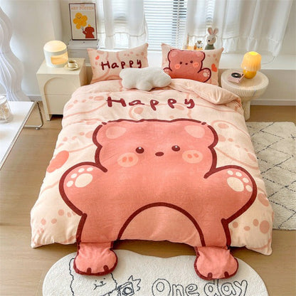 Children's comforter cover-Cute Bear-Linas