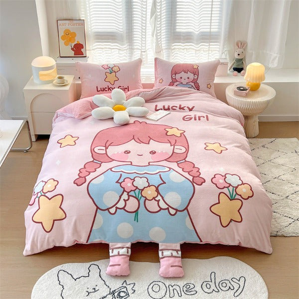 Children's comforter cover-Lucky girl-Linas