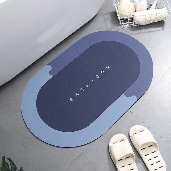 Bath mat-BBlue-Linas