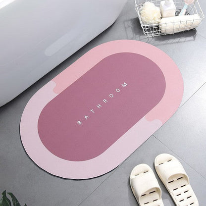 Bath mat-BPink-Linas