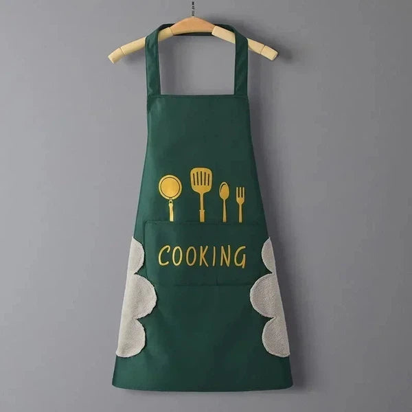 Aprons-green-Linas