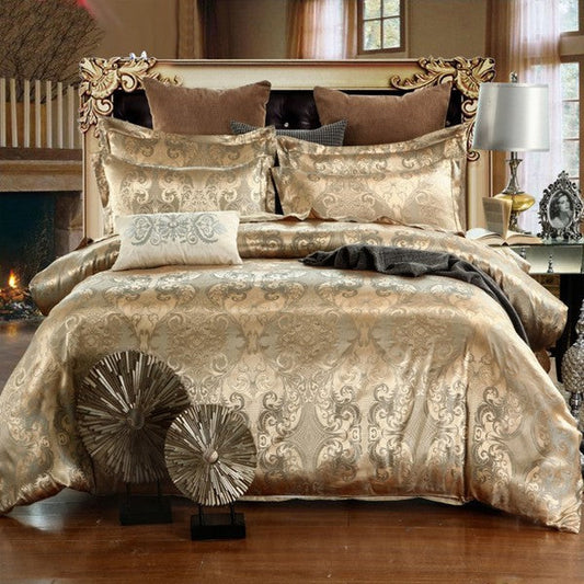 Bedding set luxury-Gold-Linas