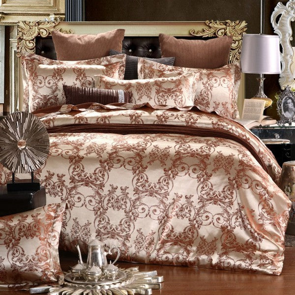 Bedding set luxury-Pink-Linas