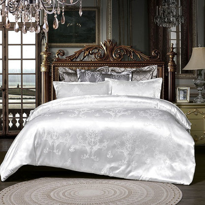 Bedding set luxury-White-Linas