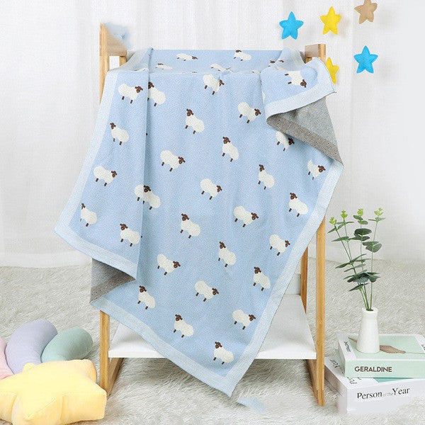 Baby blanket-Blue-Linas