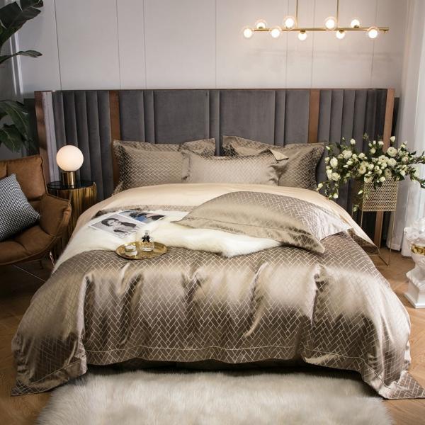 Bed Linen-Luxury Brown-Linas