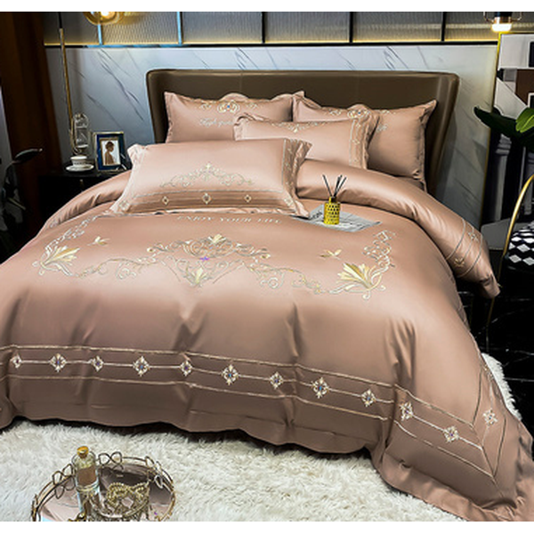 Bedding set luxury-Champagne Gold-Linas