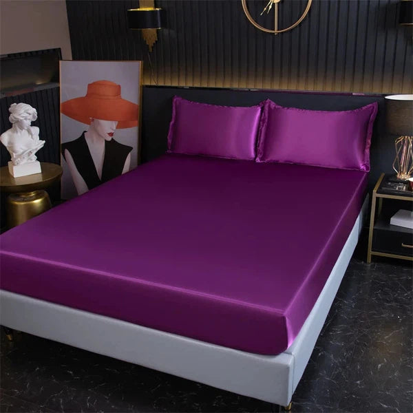 Fitted Sheet-Purple-Linas