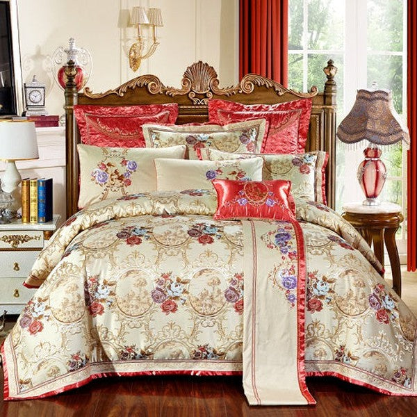 Bed Linen-Red-Linas