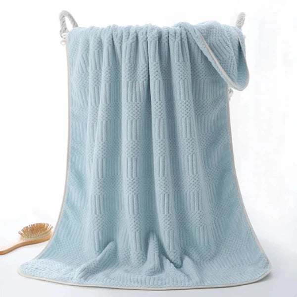 Bath Towel-Cyan-Linas