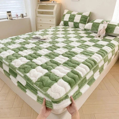 Fitted Sheet-Green-Linas