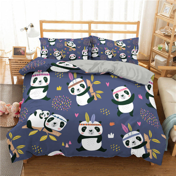 Children's comforter cover-Panda-Linas