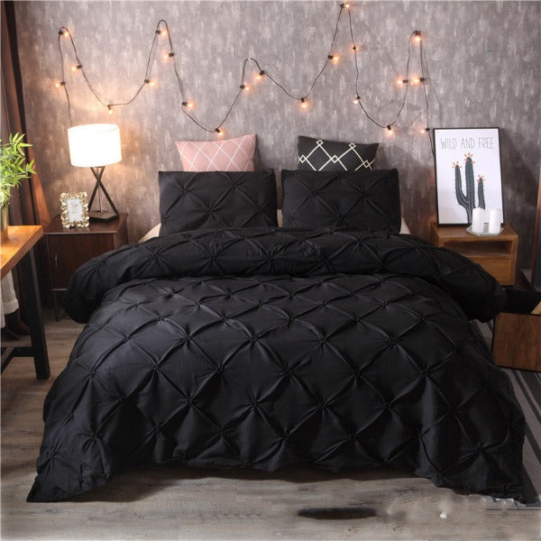 Bedding set luxury-Black-Linas