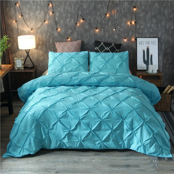 Bedding set luxury-Blue-Linas