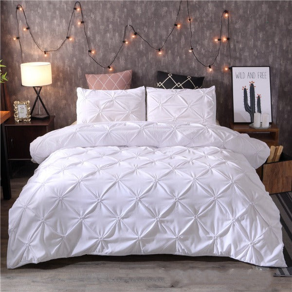 Bedding set luxury-White-Linas